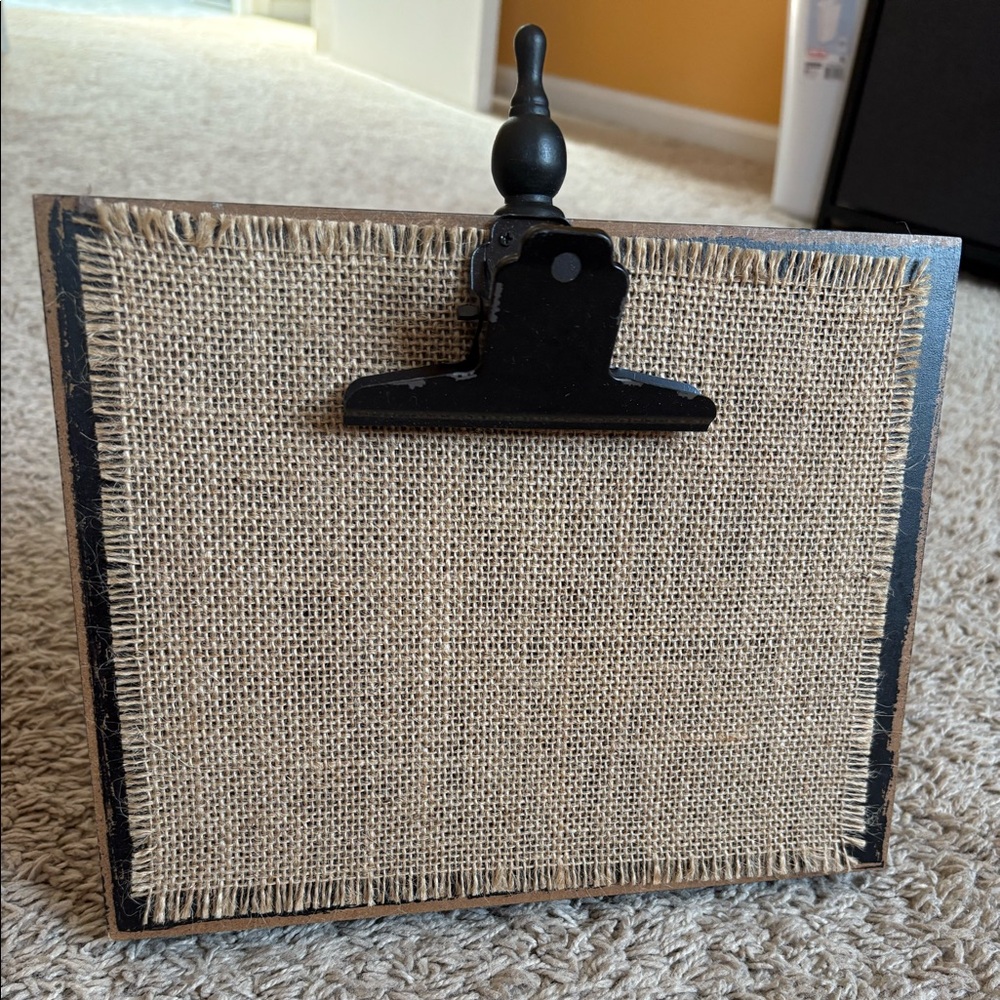 Clipboard Style Picture Frame